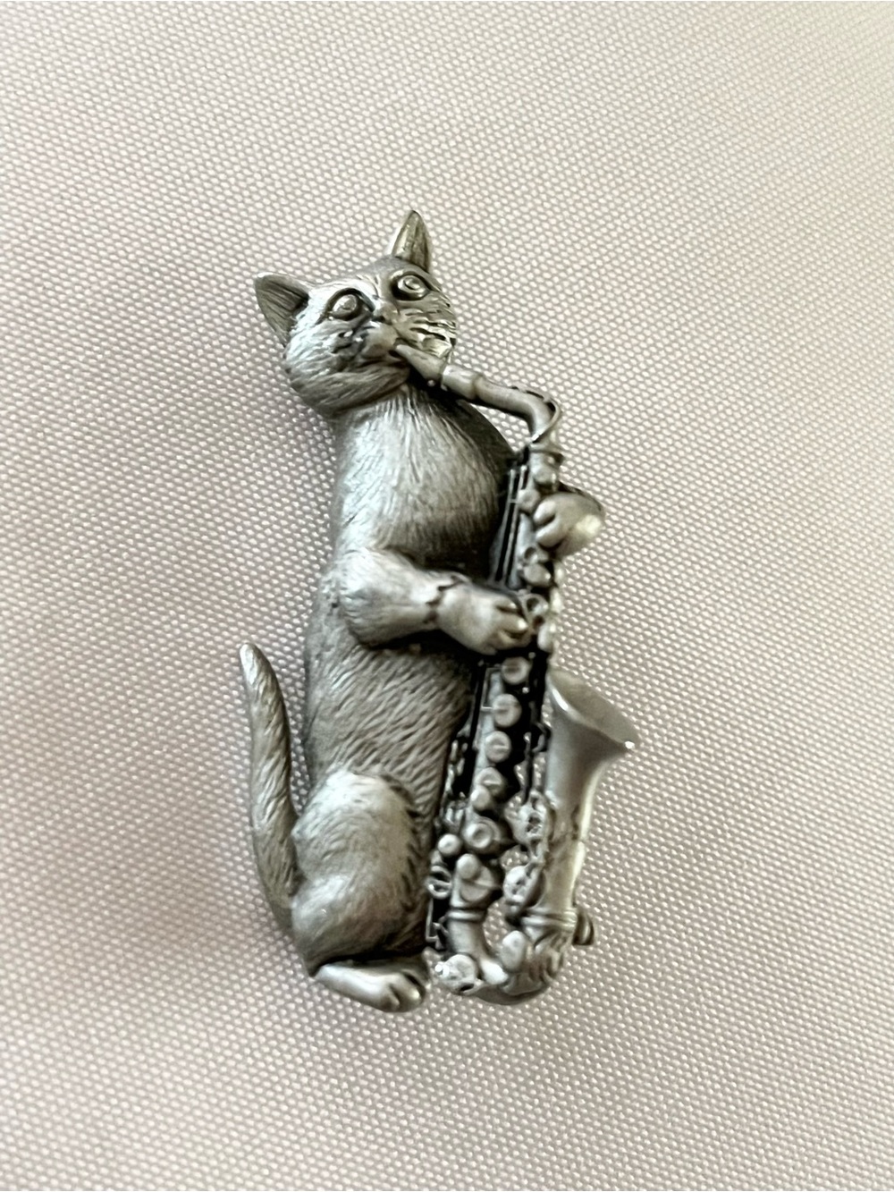 Vintage JJ Jonette "Cool Cat" Brooch